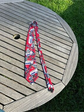 Vintage Trucker Walmart Wal-Mart Delivery 16-Wheeler Men's‎ Ties Neckties